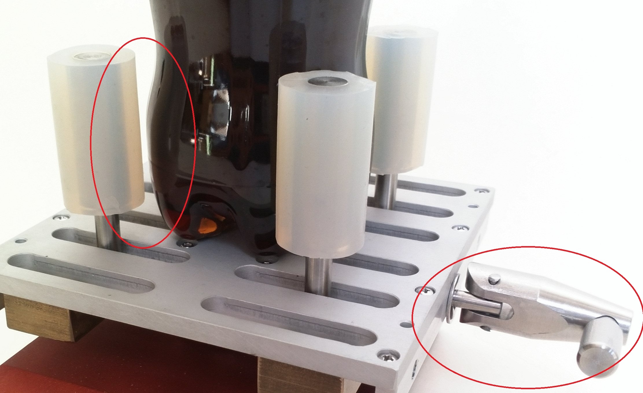 Torque Tester quicklock open